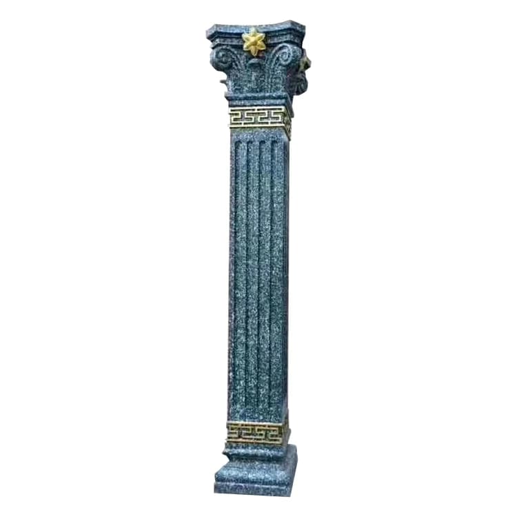 ABS Plastic Concrete Square Pillar Mold, 30cm x 370cm, 12Inches x 12Feet, Vertical Strips for Garden Villa, Home House - image 3