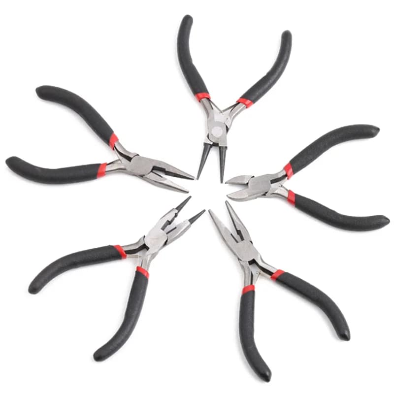 Diagonal Pliers Jewelry Repair Tools Kit Round Nose Pliers Needle Nose Pliers Wire Cutters for Jewelry Making DIY Handmade Tools - image 3
