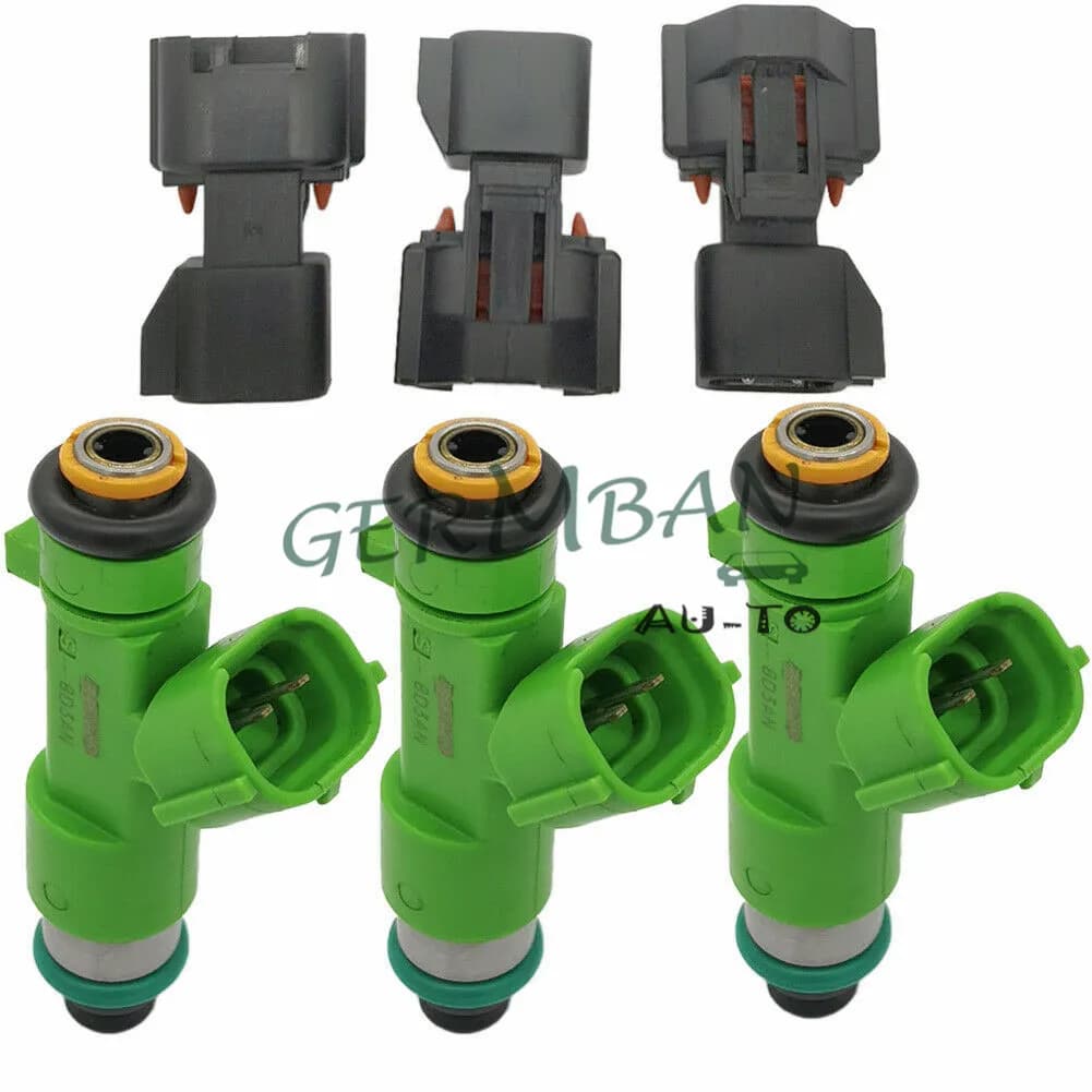 FT1130 3PCS 12-Hole Fuel Injectors Upgrade with connectors For Benelli TNT 1130 FT-1130 - image 3