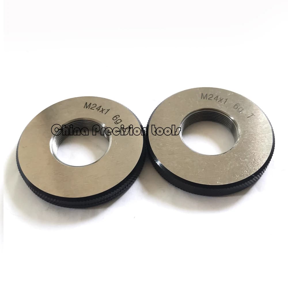 Metric thread ring gauge set 6g M18 M20 M22 M24 M25 M26 M27 M30 go nogo Fine screw thread gage M18X1.5 M18X1 M20X1.5 24X1 M26X1 - image 6