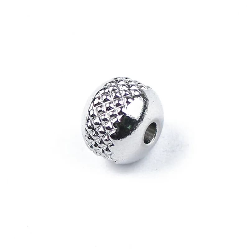 JHNBY 4 Styles Stainless Steel Spacer Beads Ball 3/4/6/8MM Metal Round Loose Beads For Jewelry Bracelets Making DIY Accessories - image 6