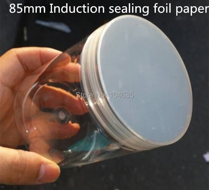 1000pcs/Bag PE Plastic Bottle Sealing Aluminum Foil Cap Liner Heating Film Sheet Resistant Tamper Induction Heat Sealer Liners - image 5