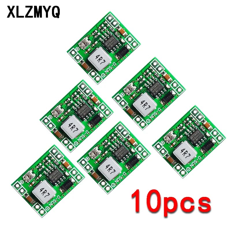 10PCS MP1584 DC-DC Step Down Power Supply Module MP1584EN 3A Adjustable Buck Converter for Arduino Replace LM2596 24V 12V 5V 3V