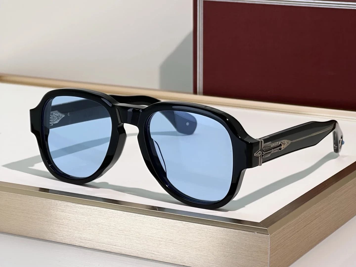 RED CLOUD SIZE 52-21 Top Quality Sunglasses for Men Classic Women Luxury Brand Designer sun glasses UV400 With box - image 6