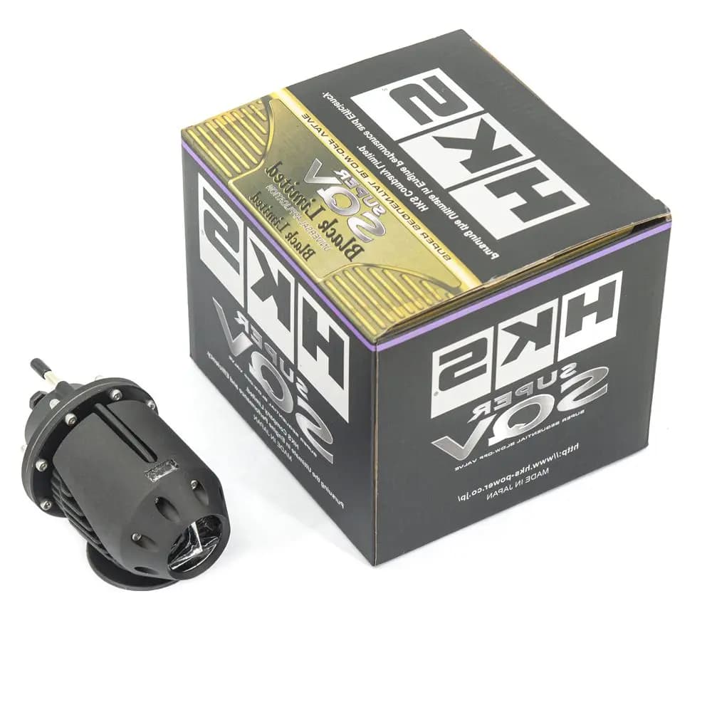 Universal SQV 2 Super Sequential Blow Off Valve Adjustable Pressure 1-30 PSI Black And Siver