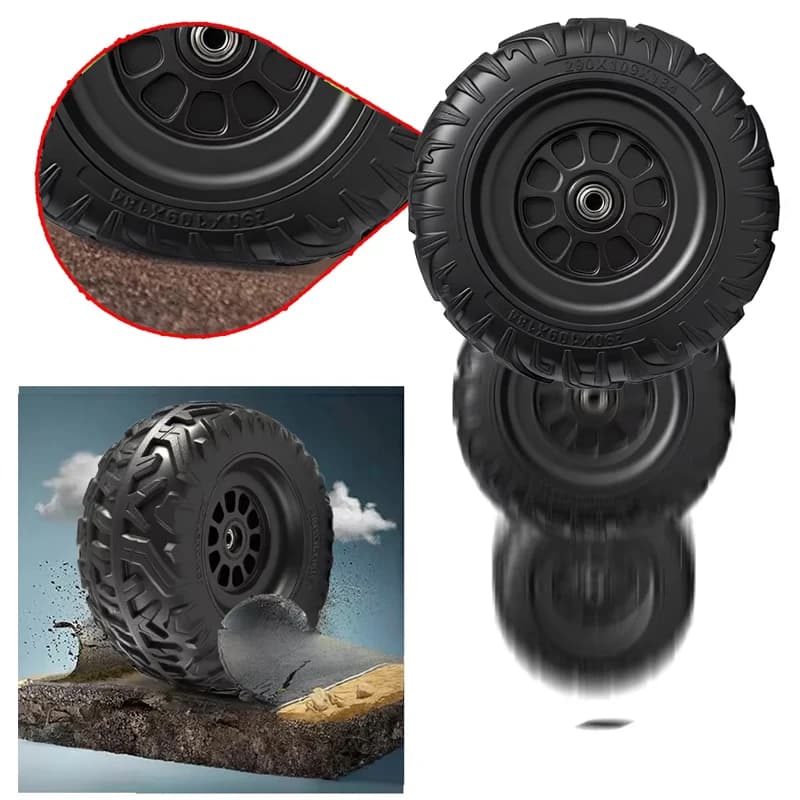 29CM/11.4'' EVA Solid Rubber Tire for Kids Electric Car,1.2cm/0.47in Ride on Car ﻿Alligator Tires Upgrade Parts Accessories - image 6