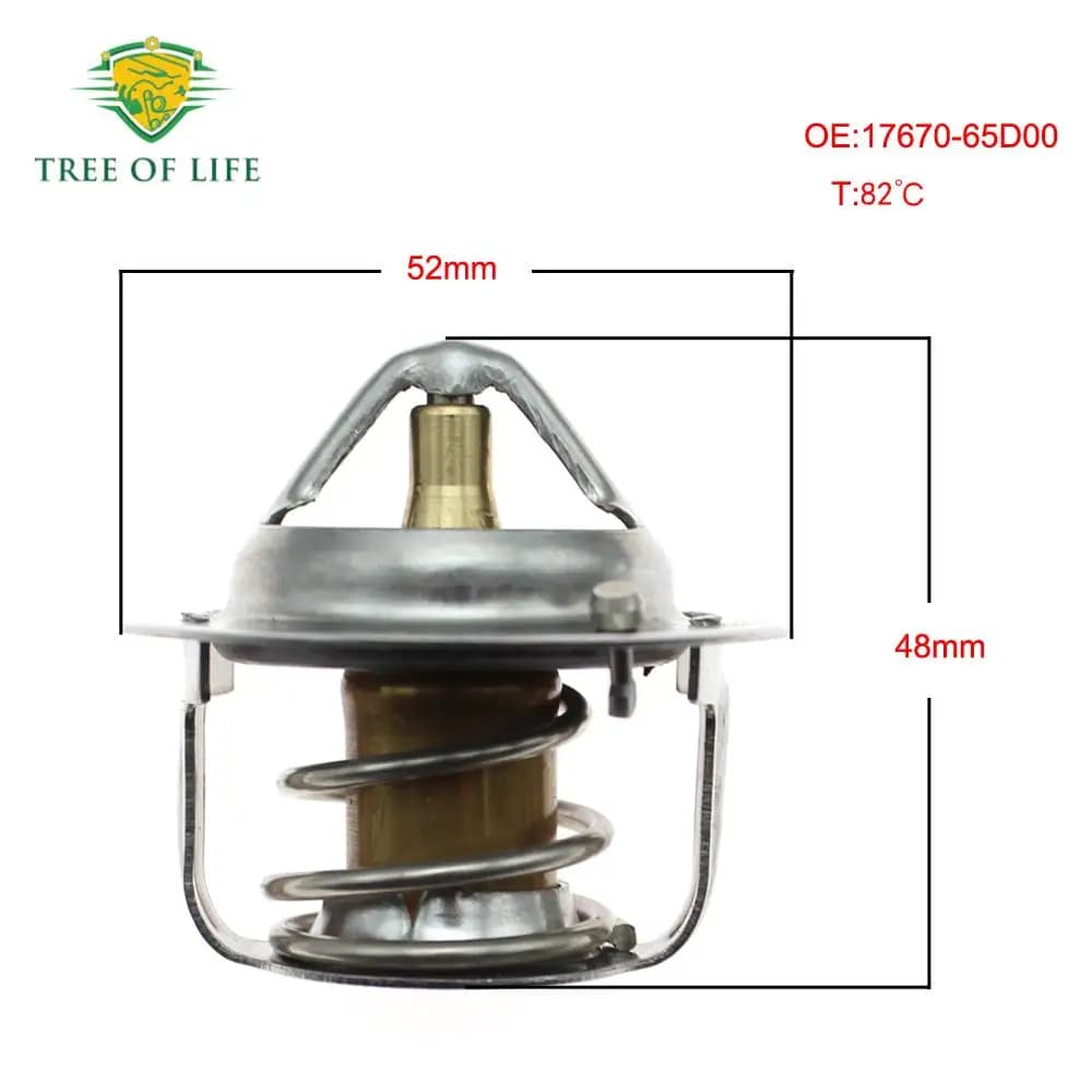 1767065D00 Coolant Thermostat For Suzuki Jimny Grand Vitara SX4 WagonR 17670-77E00 17670-65D00 17670-66D00 High Quality - image 4