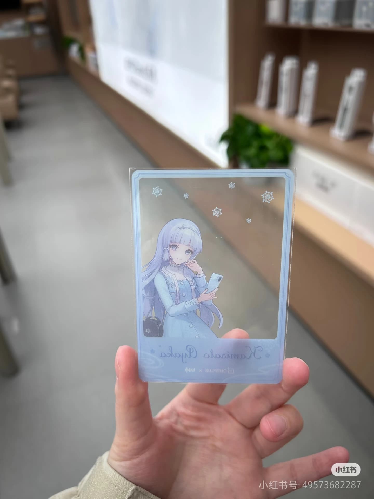 [Official Collab] OPPO ONEPLUS ACE 6T X Genshin Impact Kamisato Ayaka Card Bag Skirk Fan T-shirt Tartaglia Document Folder File - image 5