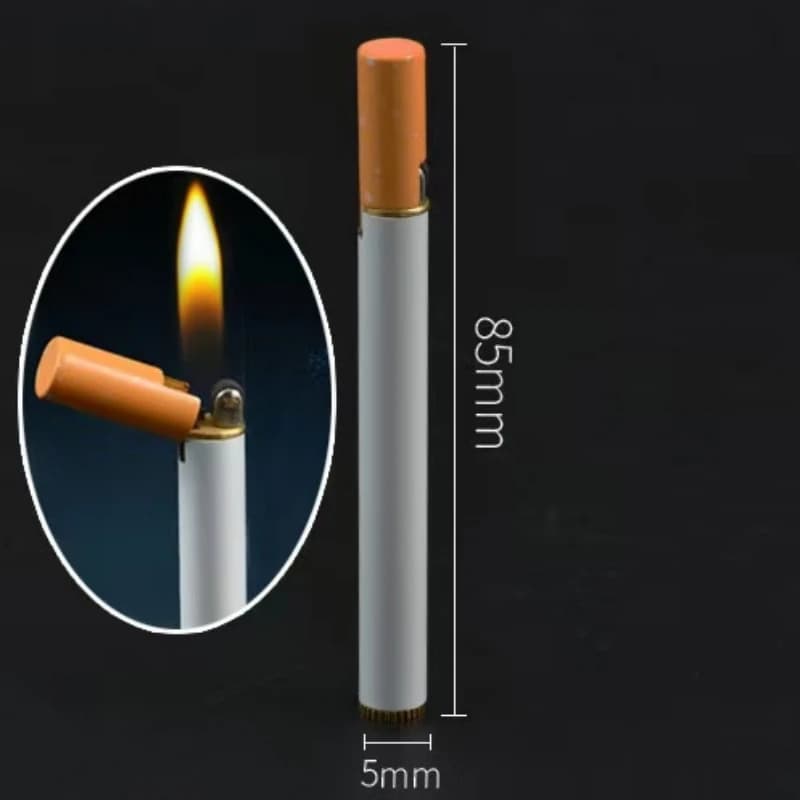 Mini Butane Lighter Rechargeable Fast Shipping Cigarette Grinding Wheel Torch Gas Flame Lighter Smoking Tool for Men Gifts - image 5