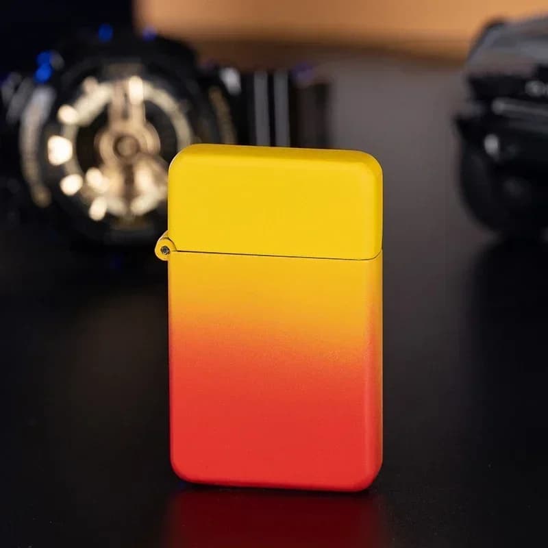 Windproof  Waterproof Metal Lighter Electroplated Dragon Embossed Pattern Red Fire Direct Cigar Lighter Men Smoke Accesoires - image 6