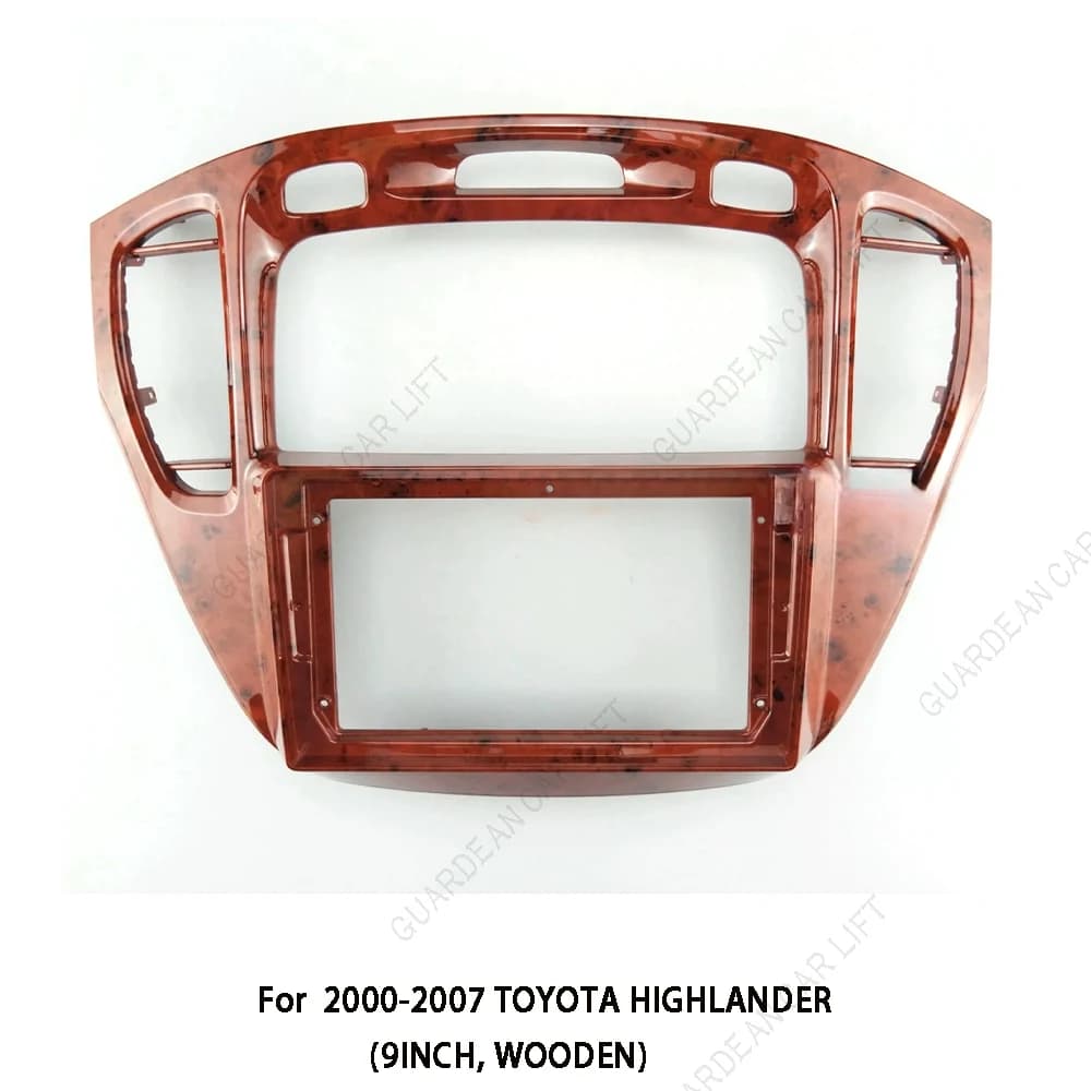 For 2000-2007 TOYOTA HIGHLANDER 9Inch Car Radio Fascias Android GPS MP5 Stereo Player 2 Din Head Unit Panel Dash Frame Installat - image 4