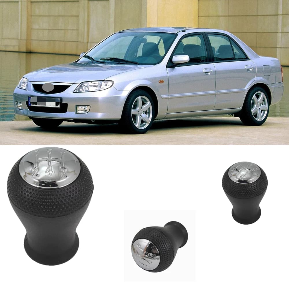 5 Speed Manual Stick Gear Shift Knob For Mazda 323 1998 1999 2000 2001 2002 2003