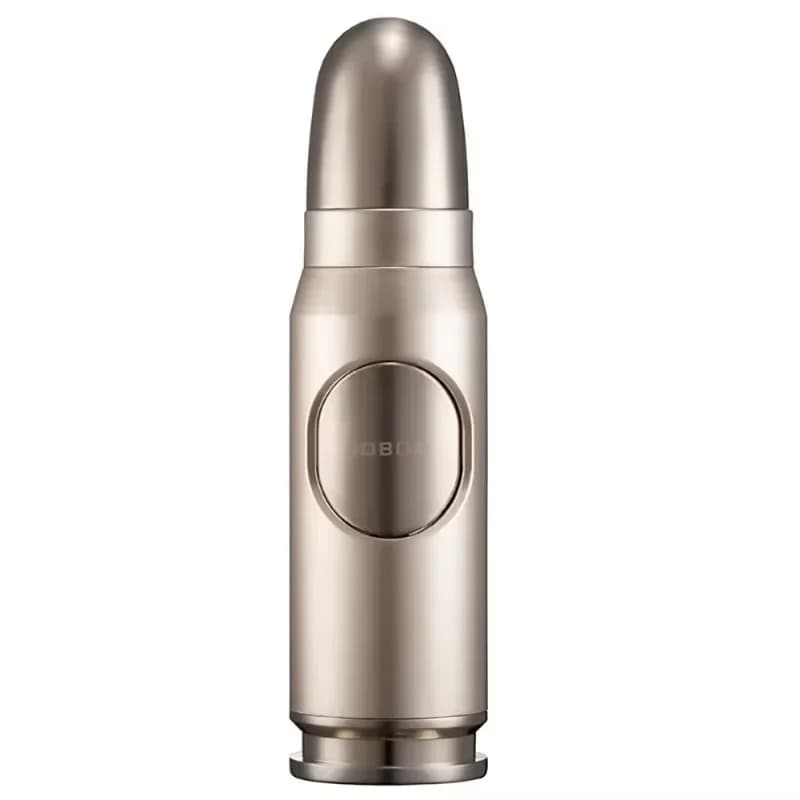 JOBON Metal Bullet-Shaped Windproof Butane Lighter with Jet Flame - Ideal Cigar Smoking Accessory & Men's Gifts BBQ - image 6