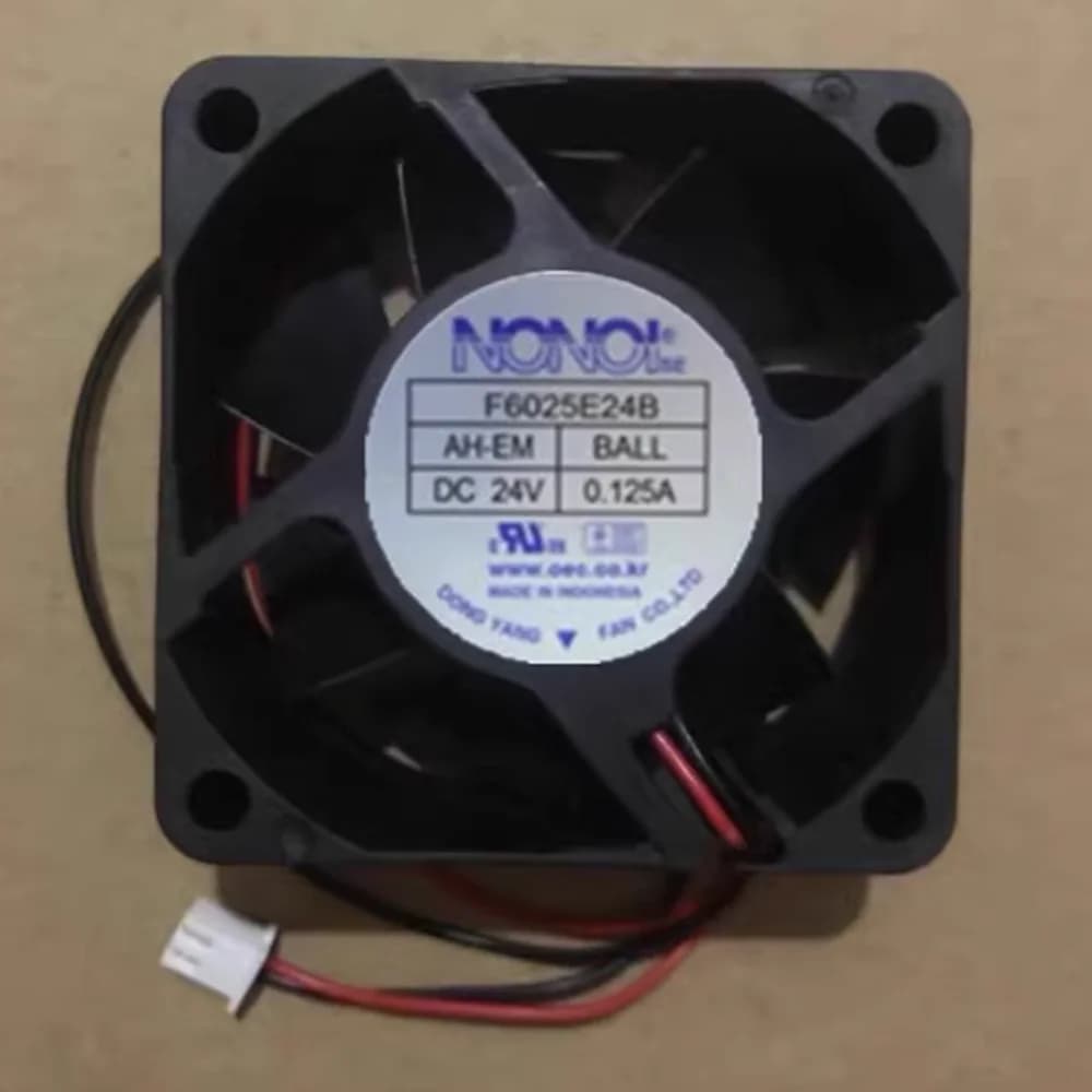 new for F6025X24B AH DC24V 0.25A ball cooling fan 6CM 6025 60*60*25mm cooling fan - image 4