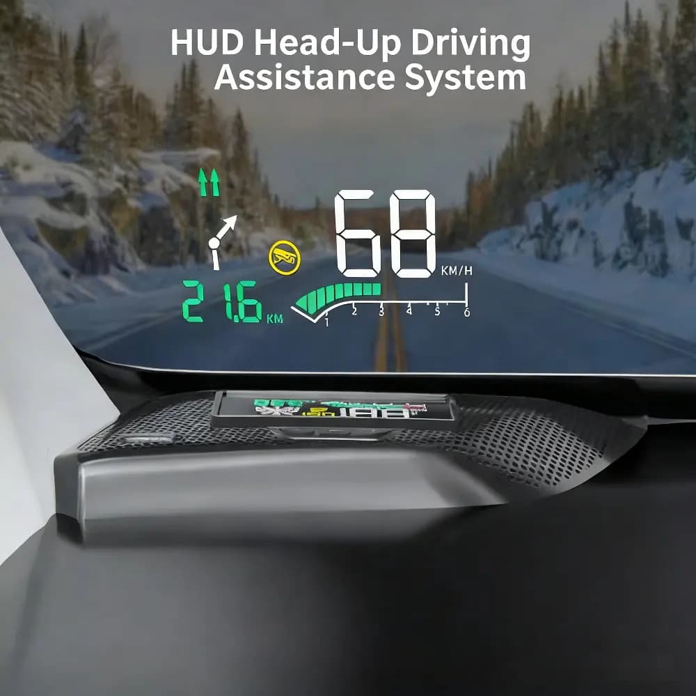 Car HUD Head Up Display For Toyota Land Cruiser Prado 2009-2023 Auto Headup Display Electronic Accessories Windshield Projector - image 6