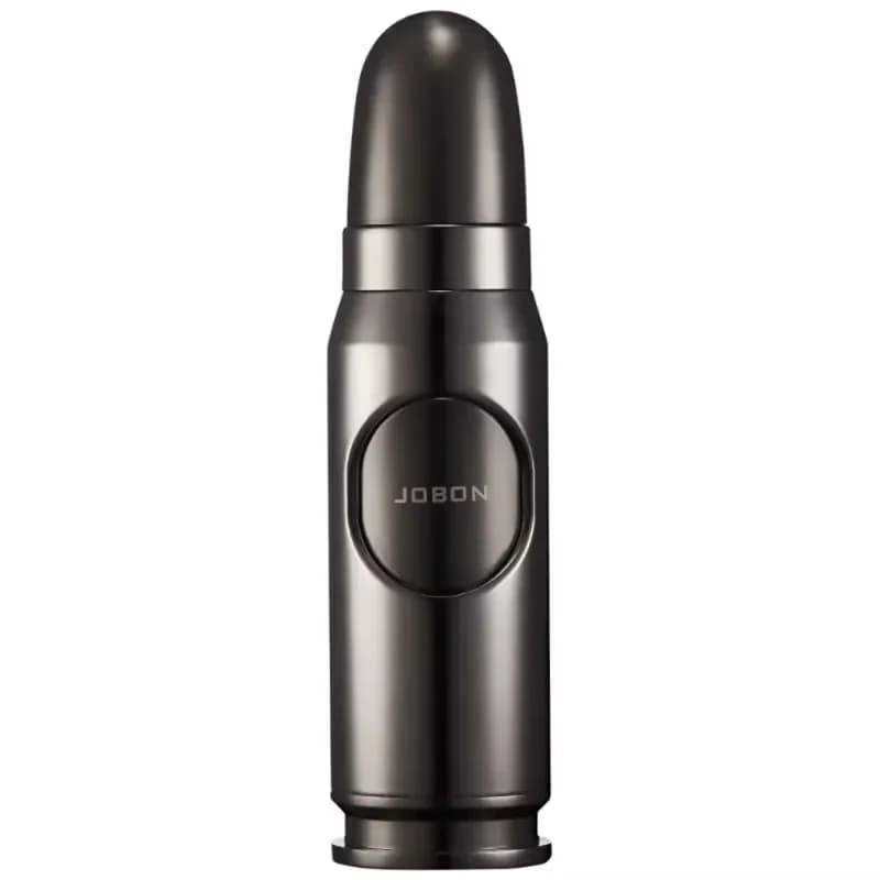JOBON Metal Bullet-Shaped Windproof Butane Lighter with Jet Flame - Ideal Cigar Smoking Accessory & Men's Gifts BBQ - image 4