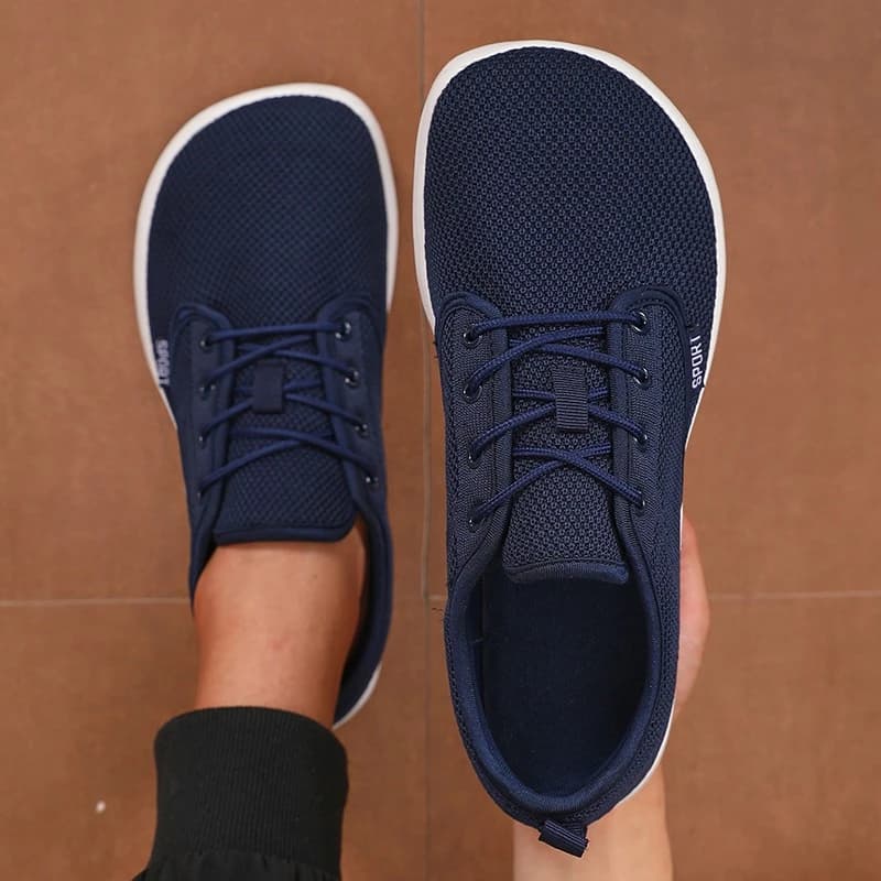 Women's Walking Flat Shoes Soft Mesh Suitable for Travel Wide Palms Lightweight Support Fitness and Leisure Sports Shoes for Men - image 5
