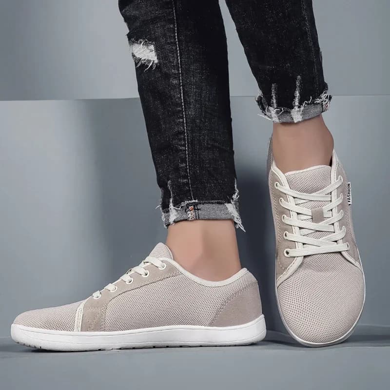 Men's Shoes and Sports Shoes Wide Toe Barefoot Casual Plus Size Wide Last Fashionable Canvas Black Flat Bottomed Board Shoes - image 3