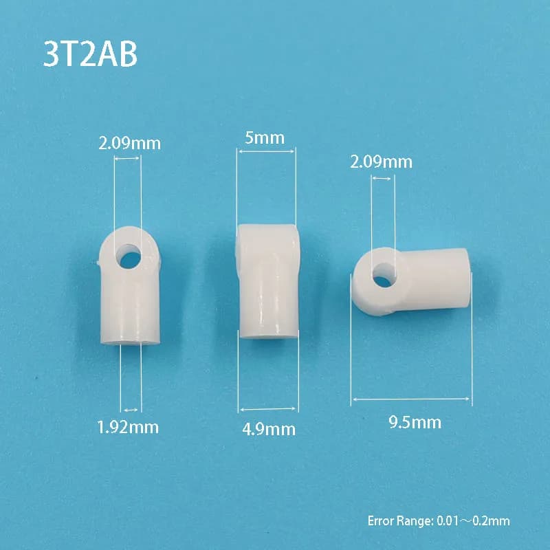3T2AB Three-way Plastic Sleeve Frame Is Multi-purpose Fitting Coupling DIY Model Making Toys Accessories 20PCS/LOT