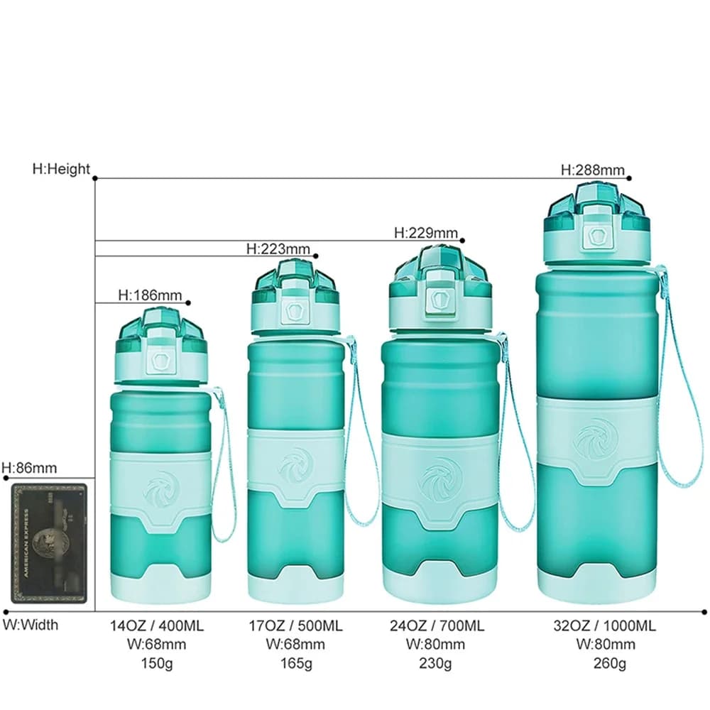 ZORRI Water Bottles Sport BPA Free Portable Leak-proof Gym Outdoor Travel Hiking Bicycle Bottle Water Gourds Garrafas De Agua - image 3