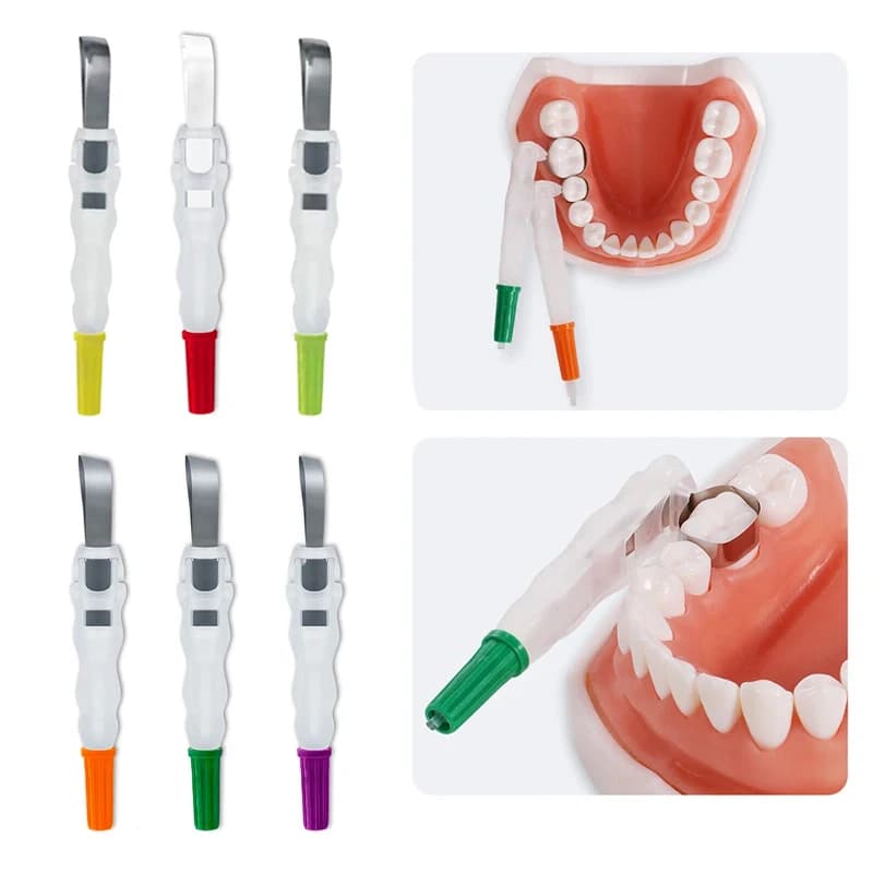 10/24pcs Dental Pro Matrix Bands 180° Adjustable Sectional Matrix Bands Holder Tooth Pre-Formed Dental Crown Materials Dentistry - image 3