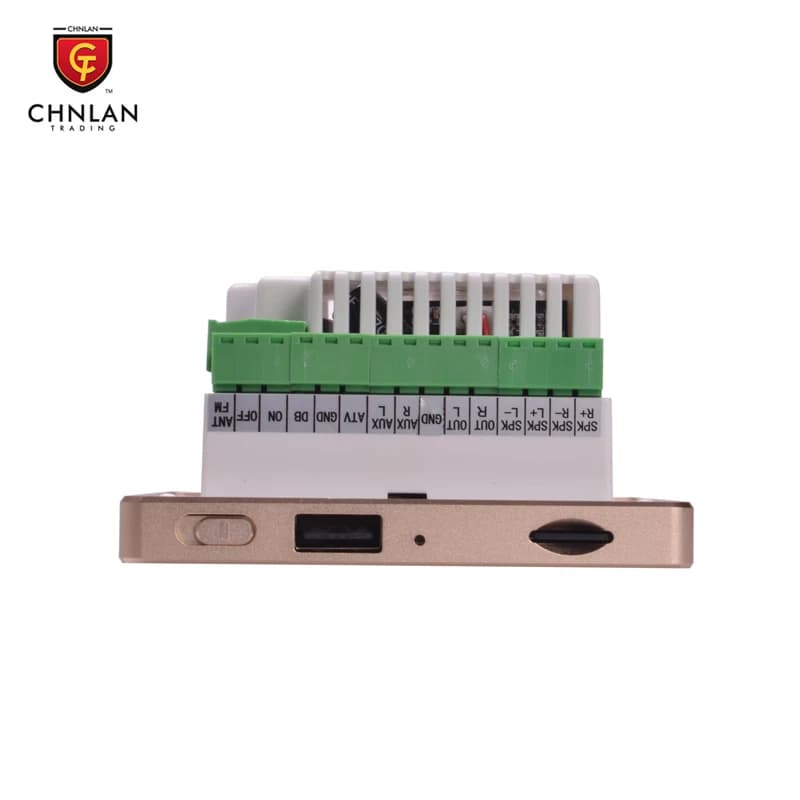 CH1861 Mutil-room in Wall Bluetooths Audio Amplifier Background Music Controller - image 4