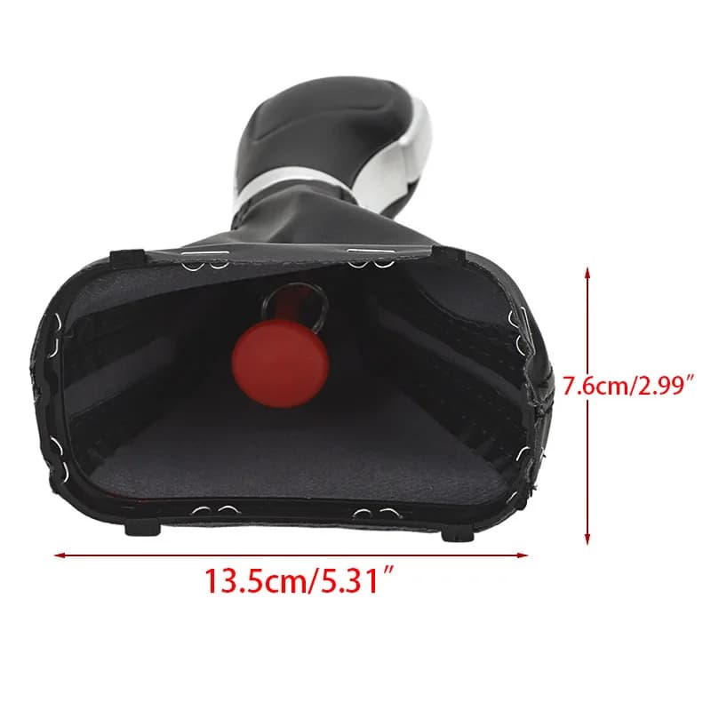 Automatic Gear Shift Knob Stick Lever Shifter Leather Dust Cover For VW Tiguan 5N 2012-2015 Golf 6 jetta MK6 EOS GOLF PASSAT - image 3