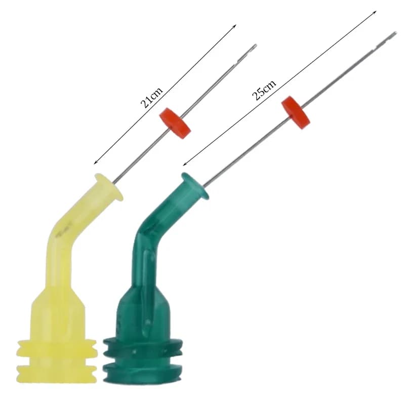 3Pcs Curved Dental Endo Irrigation Needle Reusable Double Side Hole for Root Canal Cleaning Anterior Molar Teeth - image 5