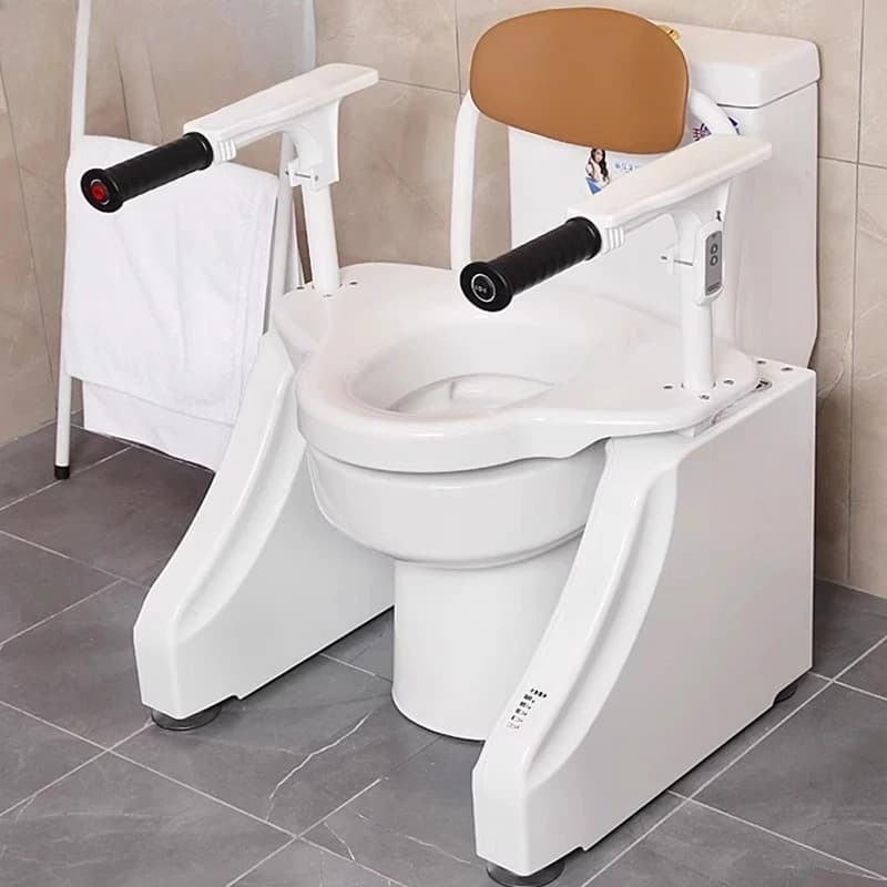 Electric toilet lift aid, smart home, adjustable toilet chair - image 5