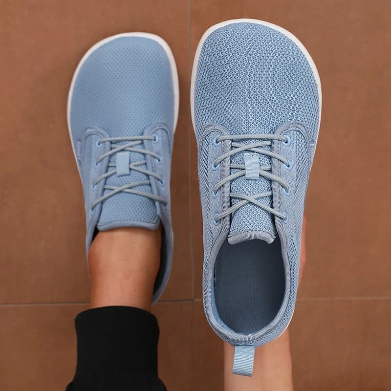 Women's Walking Flat Shoes Soft Mesh Suitable for Travel Wide Palms Lightweight Support Fitness and Leisure Sports Shoes for Men - image 4