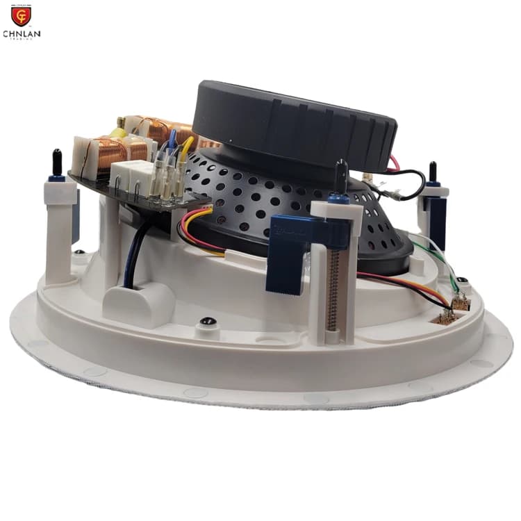 CHNLAN 3 Way Component Speakers 8 Inch Bass Ceiling Speaker 15W Carbon Fiber Speaker Cone for Home Cinema Hotel Support OEM - image 6