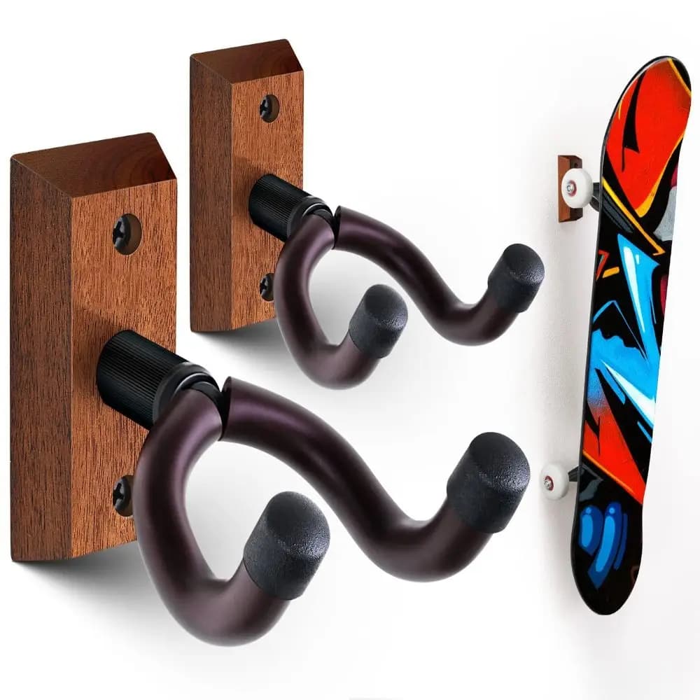 Accessories Violin Bass for Acoustic Guitar Instrument Accessories Non-slip Holder Stand Guitar Hanger Hook Wall Mount