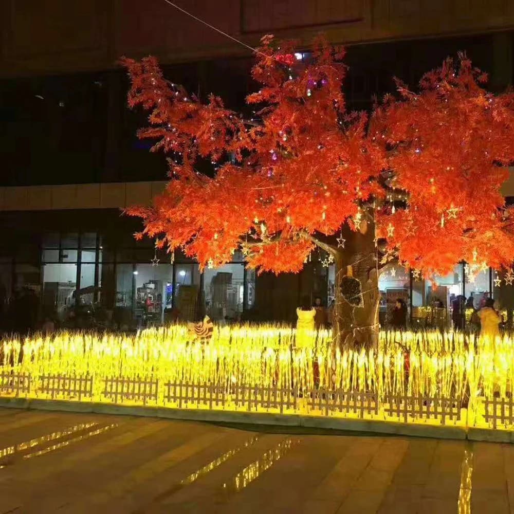 Outdoor LED Wheat Ear Lamp, Lawn Light, Garden Landscape Lighting, Holiday Decoration, Simulation Wheat Lamp, Luminous Rod - image 6