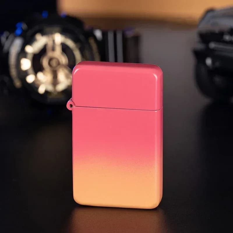 Windproof  Waterproof Metal Lighter Electroplated Dragon Embossed Pattern Red Fire Direct Cigar Lighter Men Smoke Accesoires - image 5