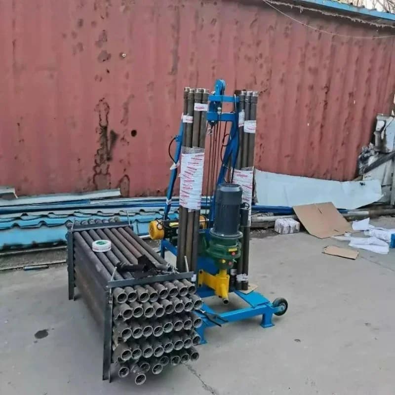 【Best-selling】Fully automatic 100m civil drilling rig remote control lifting water well drilling rig
