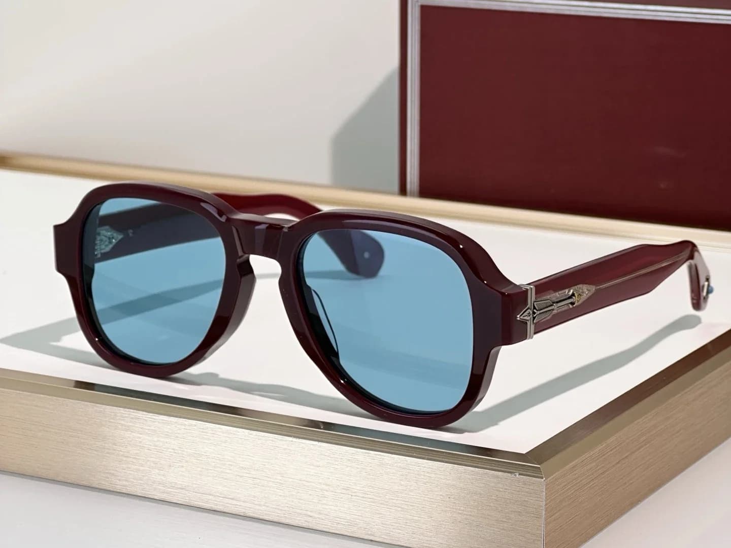 RED CLOUD SIZE 52-21 Top Quality Sunglasses for Men Classic Women Luxury Brand Designer sun glasses UV400 With box - image 3
