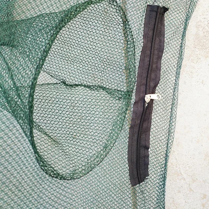 Folding Fishing Network Outdoor Strengthened 4-8 Holes Automatic Fishing Net Shrimp Cage Nylon Foldable Fish Trap Cast - image 6