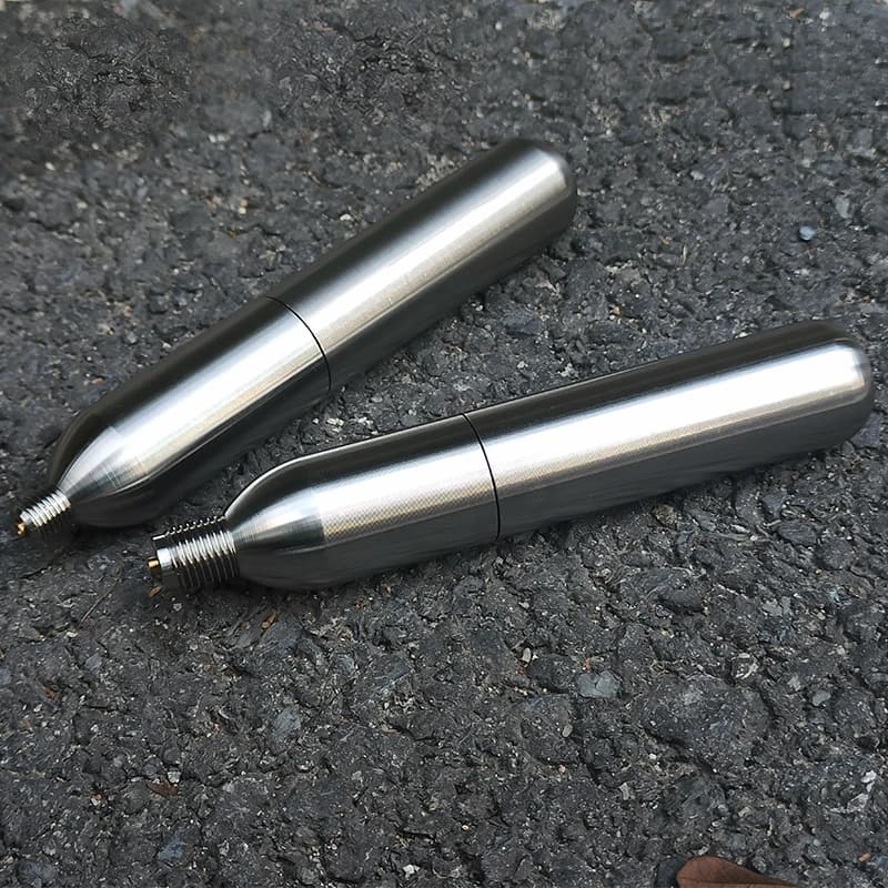 Stainless Steel Recyclable 33g Co2 Cartridge for Rescues Life Vest Airbag Vest Power Aquariums Beauty Injections Food Processing - image 3