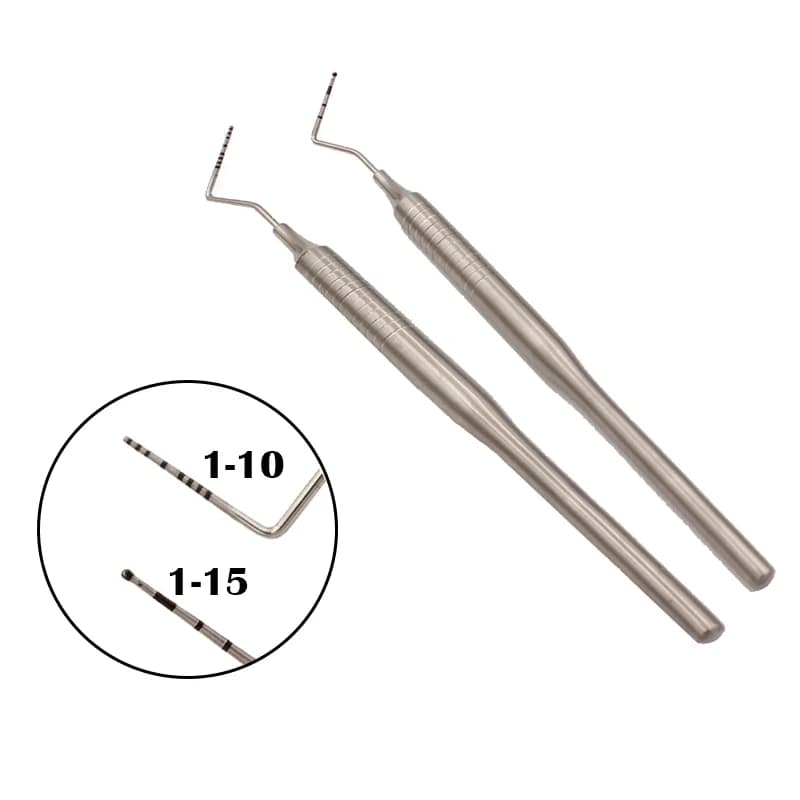 5pcs Dental Periodontal Probe CPI Explorer with Scale Hook Pick for Teeth Cleaning Oral Hygiene and Gum Examination - image 5