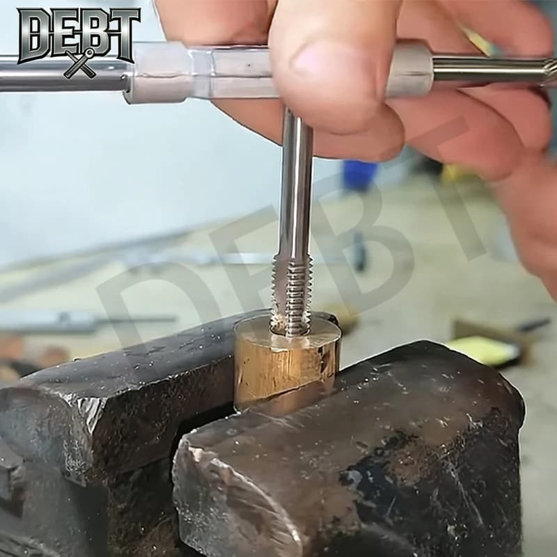 Debt Metric M20X0.5,M20X0.75,M20X1,M20X1.25,M20X1.5,M20X1.75,20X2,M20X2.5 HSS Straight Flute Tap, Thread Tap, Right Hand - image 5