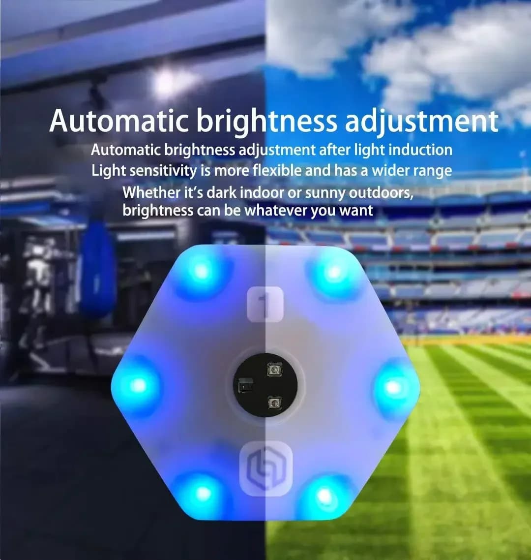 Speed Agility Reaction Training light Response Equipment 12 Lamps Boxing for Practice Reaction lights Equipment - image 4