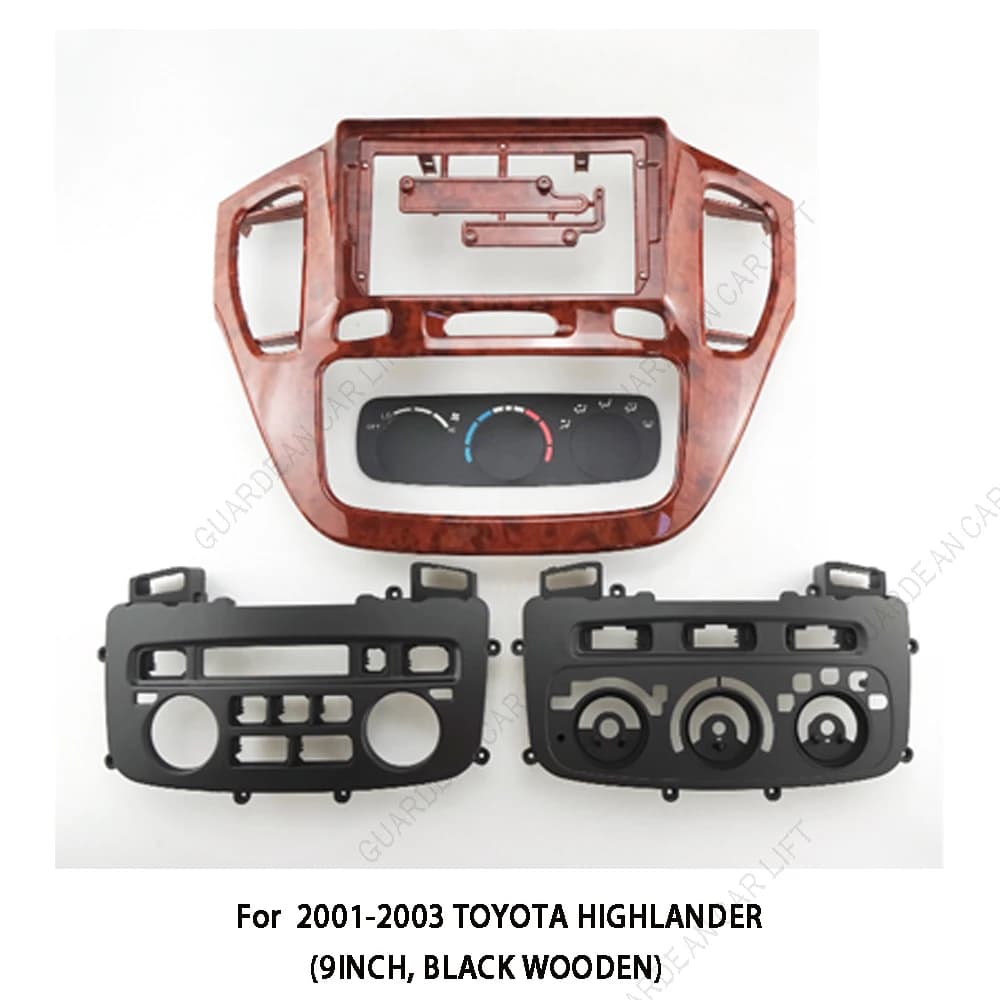 For 2000-2007 TOYOTA HIGHLANDER 9Inch Car Radio Fascias Android GPS MP5 Stereo Player 2 Din Head Unit Panel Dash Frame Installat - image 5