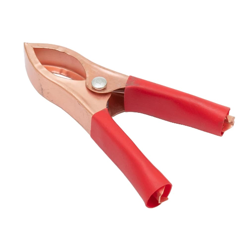 2pcs 30A 70mm Alligator-Clips Caravan Van Car Test Lead-Clips Crocodile Clip Red Black Aligator Clamps-Plug Power Connector - image 3