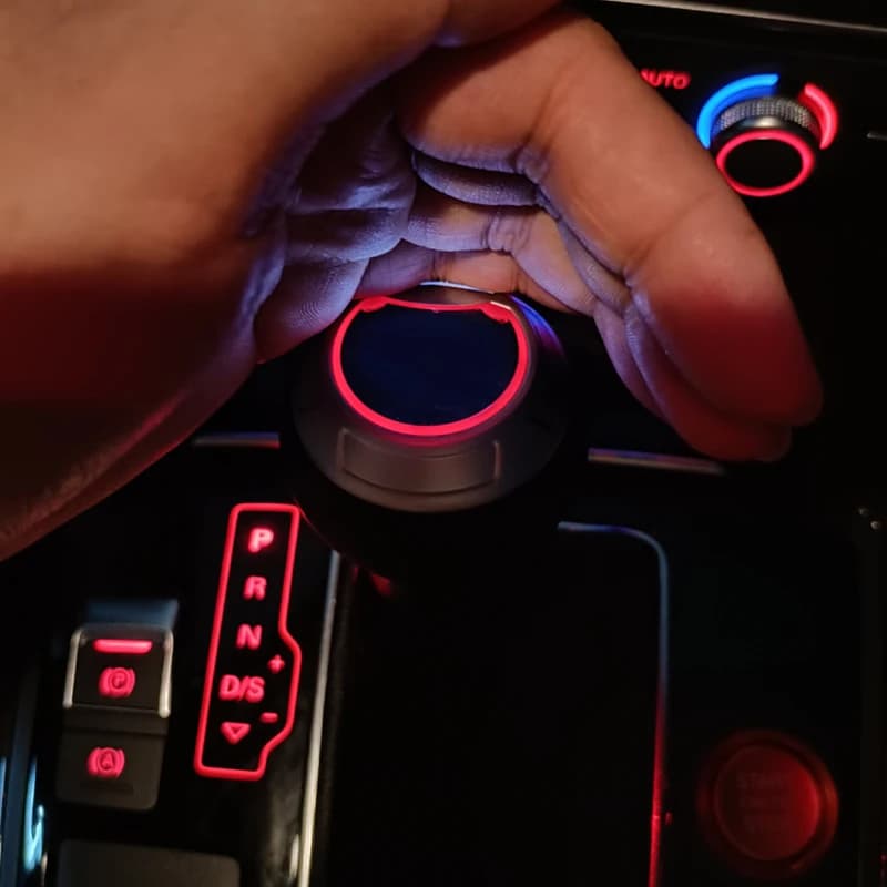 For Audi Rs a6 c7 q3 a3 8l Led Light Gear Shift Knob Car Accessories Shift Knob Gear Stick Automatic Gear Lever Gearbox Handle - image 3