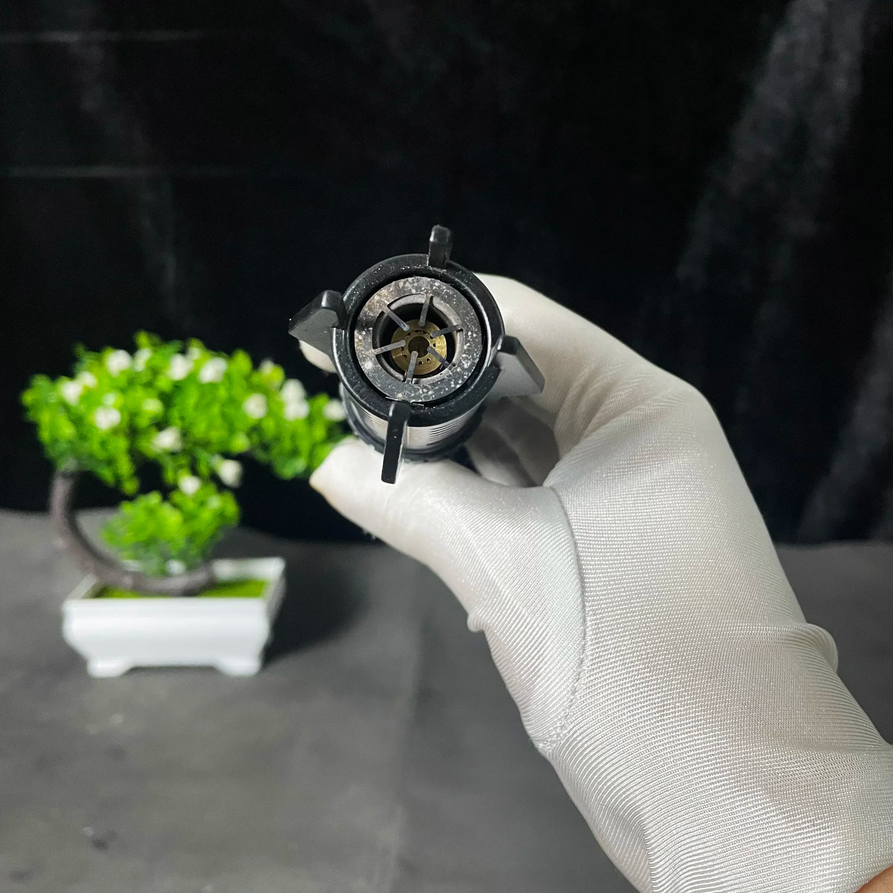 Outdoor Metal Butane Gas Lighter 360 ° Use Windproof Jet Flame Turbine Torch Gun Barbecue Welding Cigar Kitchen Lighter - image 6