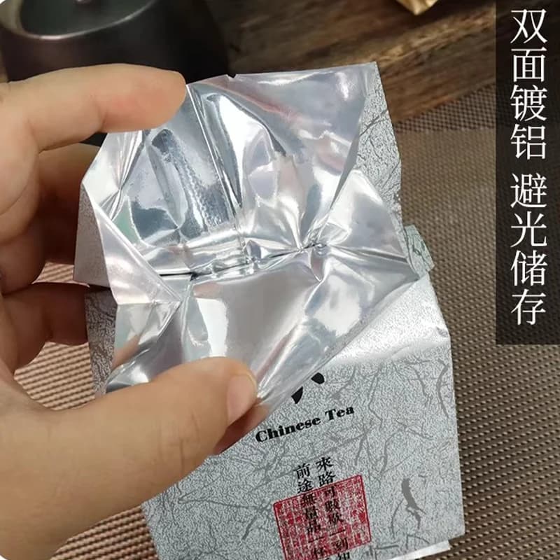 Cost-effective Tie GuanYin Aluminum Foil Bag Colorful Famous China Tea Bags DaHongPao JinJunMei 4-pack Customize Combination Bag - image 5