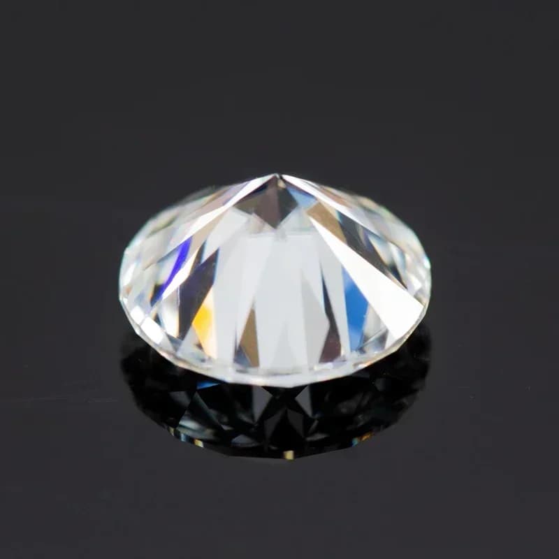Factory Wholesale Price Moissanite Stone D Color Vvs1 Round Cut Advanced DIY Charms Jewelry Making Materials with Certificate - image 3