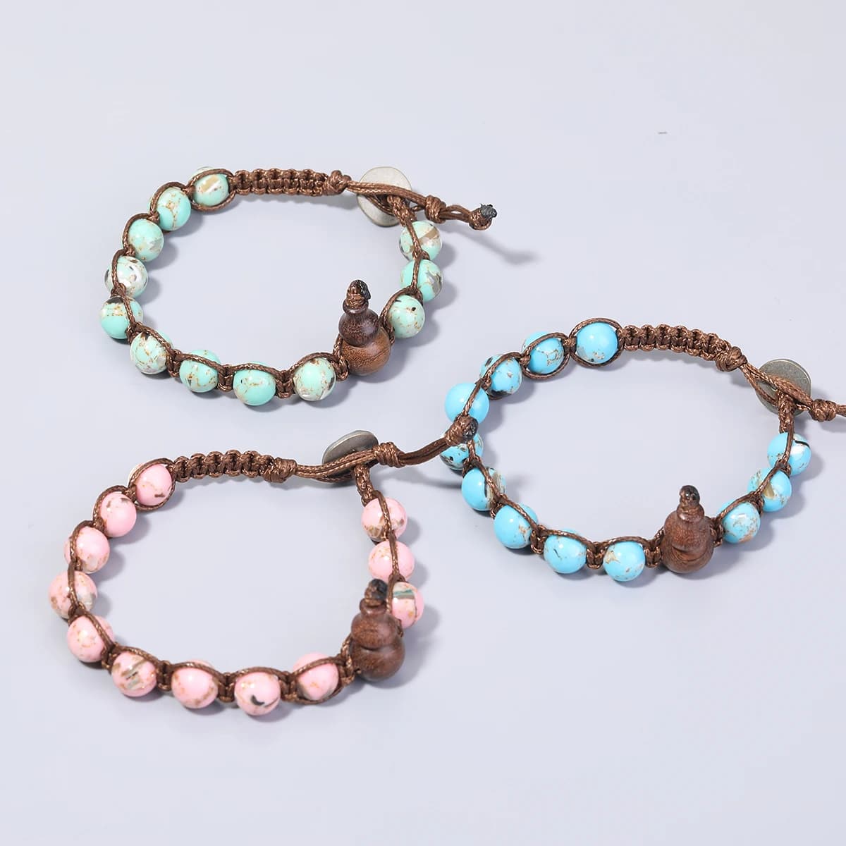 Tibetan Natural Stone Bracelet Healing Meditation Luck Prayer Peace And Health Pure Handmade Bracelet Men And Women Jewelry - image 6