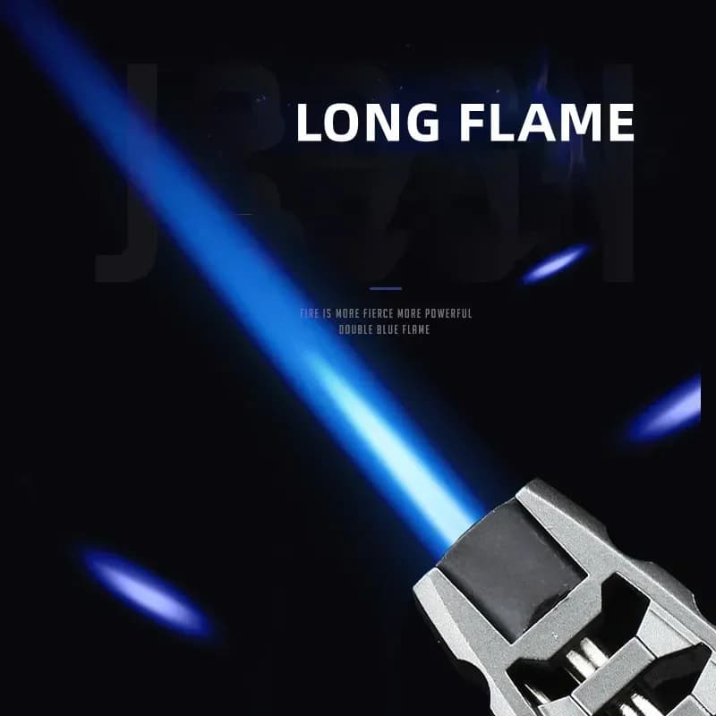 JOBON New Kitchen BBQ Large Jet Flame Spray Gun Welding Gun Outdoor Strong Flame Torch Butane Gas Lighter Ignition Tool - image 4