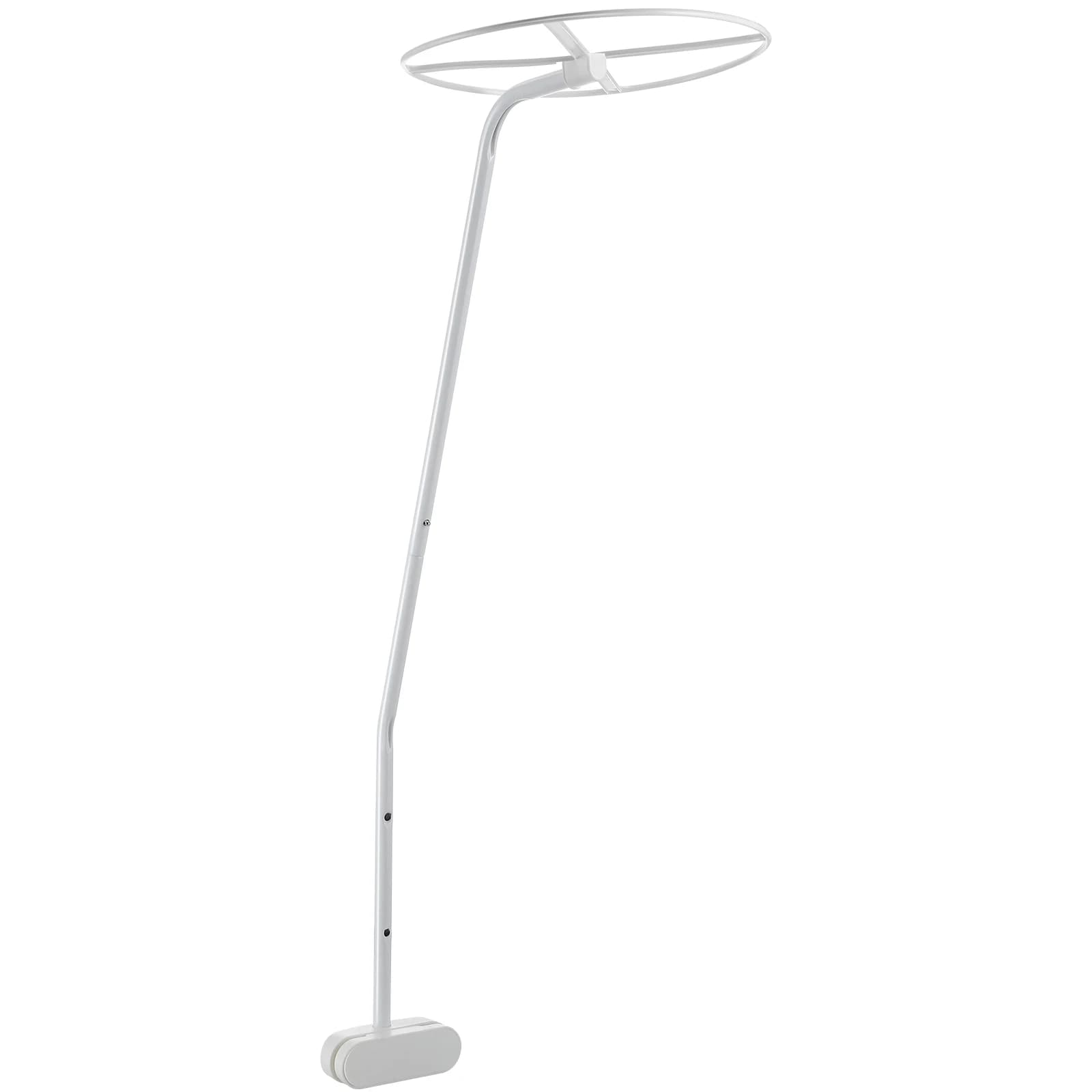 1 Set Crib Canopy Holder Mosquito Net Bracket Metal Stand Crib Mosquito Net Support Strong Steel Frame Durable Easy Install - image 6